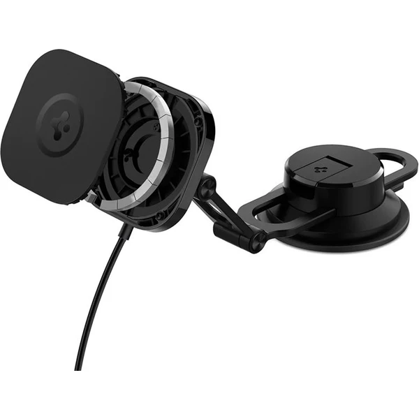 Spigen OneTap 3 Pro Wireless Car Charger Mount ( ITS35W-3) MagSafe držiak s nabíjaním čierny - Držiaky - Obrázok VBD4000601