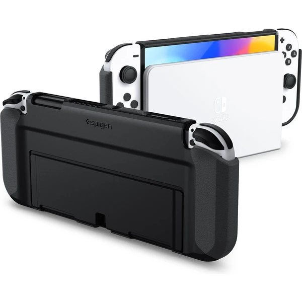 Spigen Thin Fit ochranný kryt pre Nintendo Switch OLED čierny - Puzdra - Hlavný obrázok