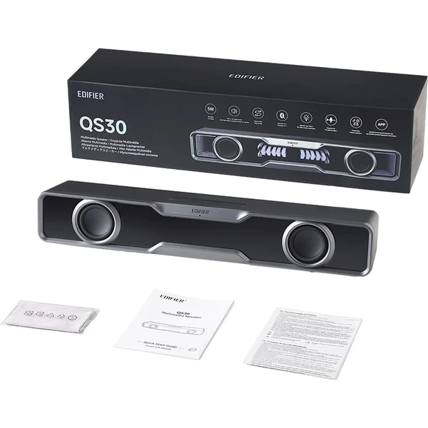 Edifier QS30 soundbar čierny - Reproduktory - Obrázok VBLF000K01