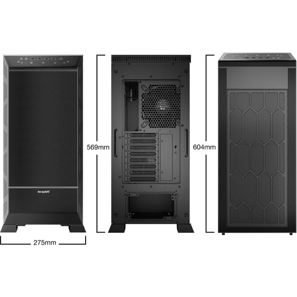 Be quiet! DARK BASE PRO 901 čierna - Počítačové skrine - Obrázok VBMA000601