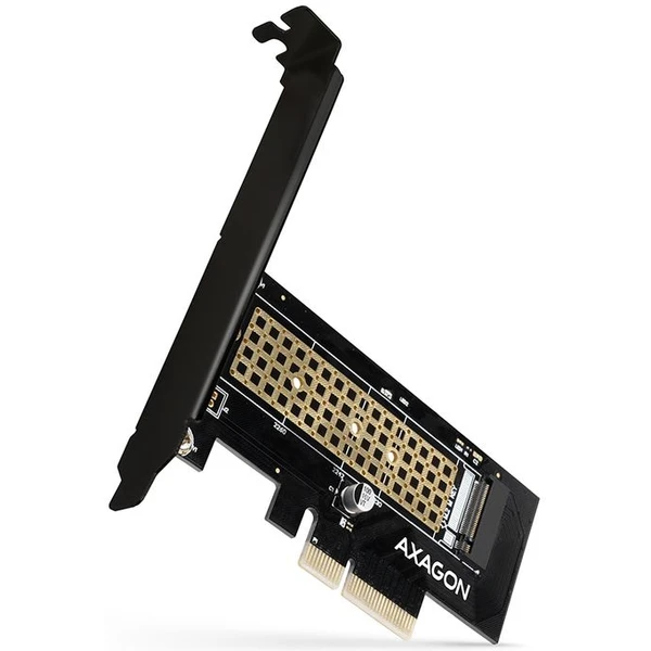 AXAGON PCEM2N PCIe x4 M.2 NVMe Mkey slot adaptér - Radiče - Hlavný obrázok