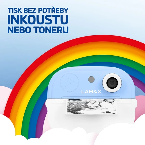 LAMAX InstaKid2 Play detský fotoaparát modrý - Fotoaparáty - Obrázok VCAK000K01