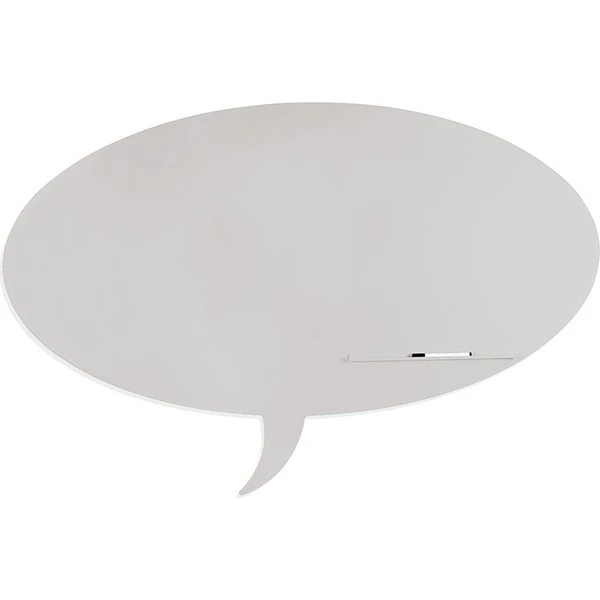 Rocada Skin Shape Talk 6441-7035 magnetická tabuľa svetlo šedá RAL 7035 - Magnetické tabule - Hlavný obrázok