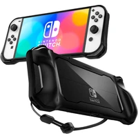 Spigen Rugged Armor ochranný kryt pre Nintendo Switch OLED čierny - Puzdra