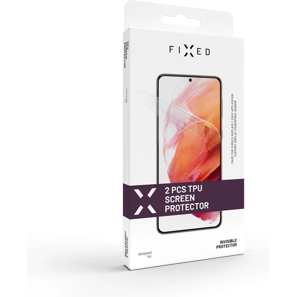 FIXED Invisible Protector TPU fólia Samsung Galaxy S23 Ultra (2 ks) - Ochranné fólie a sklo - Obrázok VCO0G00101