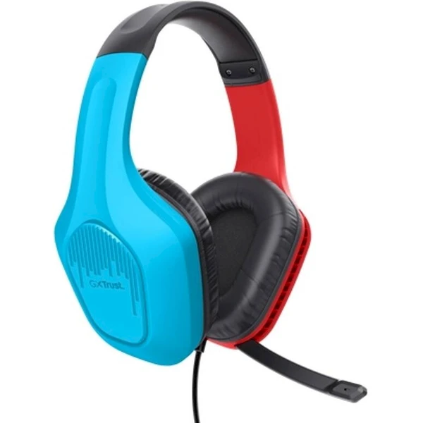 Trust GXT416S ZIROX slúchadlá modro/červená - Slúchadlá - Obrázok VCTE000K01