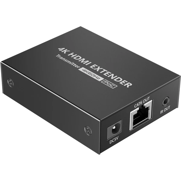 PremiumCord 4K@60Hz HDMI2.0 extender na 50m cez jeden kábel Cat6/6a HDR10 - Ostatné - Obrázok VDE1000K01