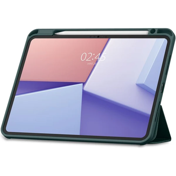 Spigen Urban Fit púzdro iPad Pro 11" (2025) polnočne zelené - Puzdra - Obrázok VDE5000O01