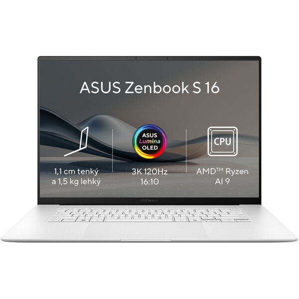 ASUS Zenbook S 16 OLED (UM5606WA-OLED225X) biely + 3 roky záruka po registrácii