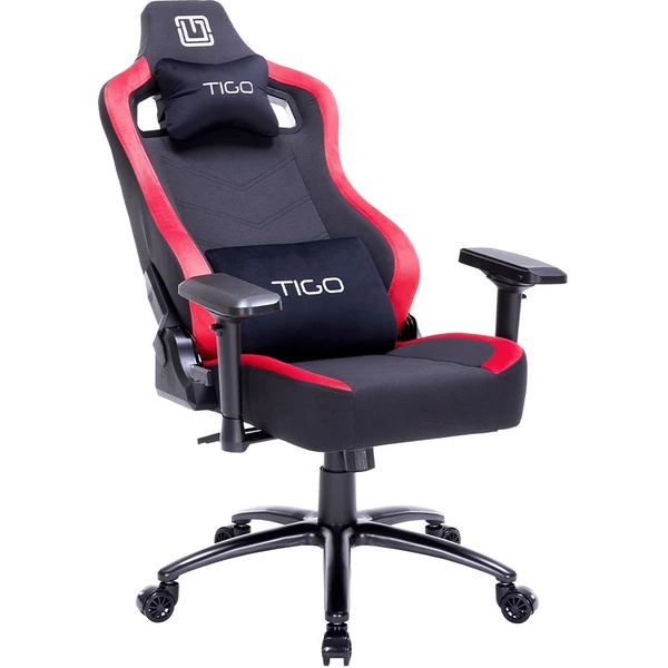 TIGO Raider herná stolička čiernočervená - Stoličky - Obrázok VDMF000K01