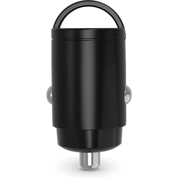 TIGO USB-C PD mini autonabíjačka 30W čierna - Nabíjačky - Obrázok VELG100501