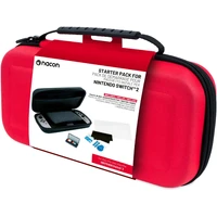 Nacon Starter Kit pre Switch 2 červený - Puzdra