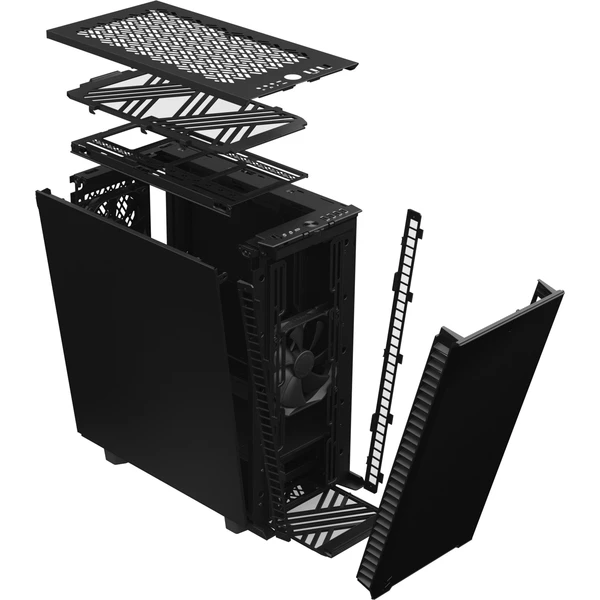 Fractal Design Define 7 Compact Čierna - Počítačové skrine - Obrázok VFBW600301