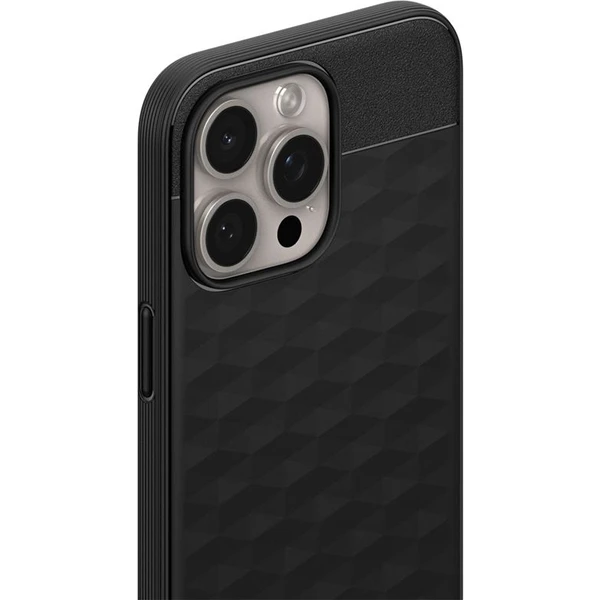 Spigen Caseology Parallax kryt s MagFit iPhone 15 Pre Max matne čierny - Puzdra - Obrázok VFW4000L01