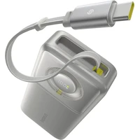 Baseus Powerbanka Free2Pull 20000mAh 65W s káblom USB-C sivá - Powerbanky