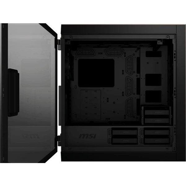 MSI MPG SEKIRA 500G, sklo, čierna - Počítačové skrine - Obrázok VGJ5100501