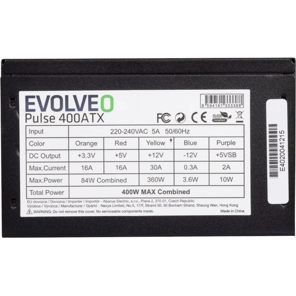 EVOLVEO 400W bulk - Zdroje - Obrázok VGNF000K01