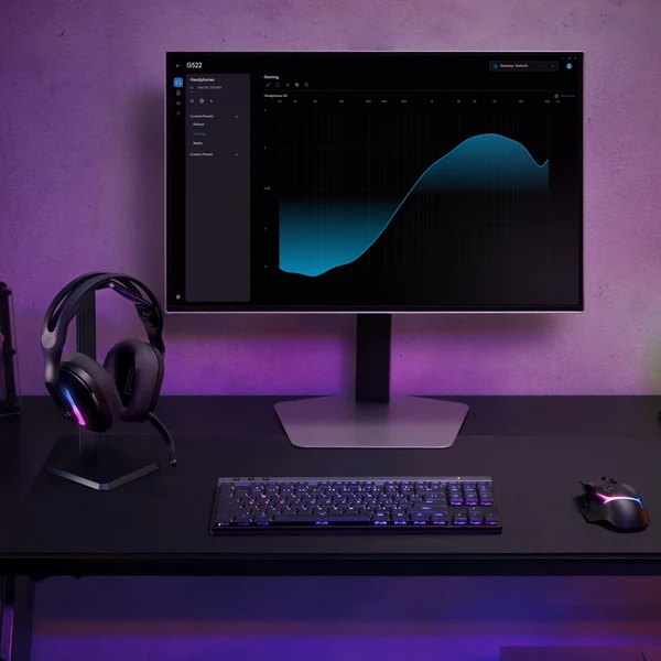 Logitech G522 LIGHTSPEED bezdrôtové herné slúchadlá čierna - Slúchadlá - Obrázok VGRF000L01