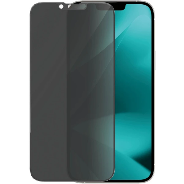 PanzerGlass™ Ultra-Wide Fit Privacy iPhone 14 Plus/13 Pro Max s inštalačným rámčekom - Ochranné fólie a sklo - Hlavný obrázok