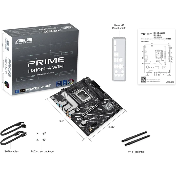 ASUS PRIME H810M-A WIFI - Základné dosky - Obrázok VHRC000N01