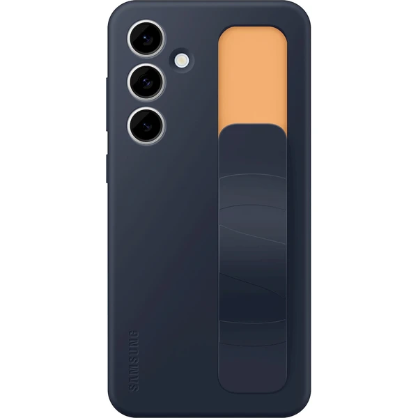 Samsung Standing Grip Case Galaxy S24 FE modrý/čierny - Puzdra - Obrázok VI78000K01