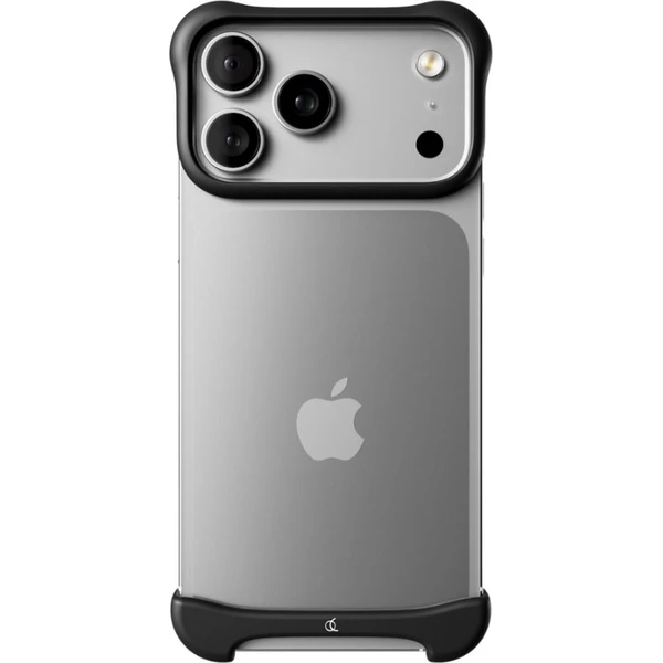 Arc Pulse hliníkový ochranný rám iPhone 17 Pro Max matne čierny - Puzdra - Hlavný obrázok
