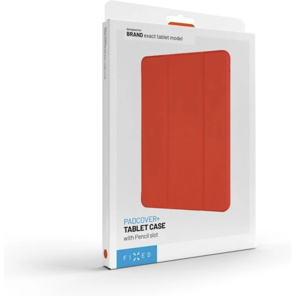 FIXED Padcover+ púzdro so slotom pre Pencil pre iPad Air 13" (2024-2026) červené - Puzdra - Obrázok VIEA000O01