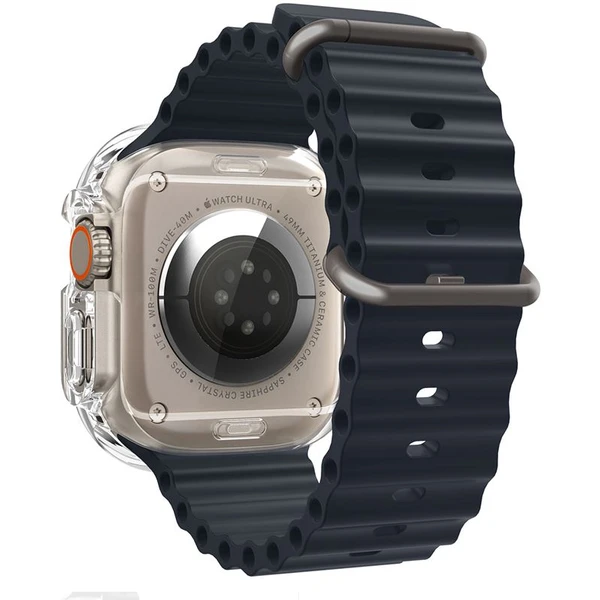 Spigen Ultra Hybrid kryt Apple Watch Ultra 3/2/1 (49mm) číry - Puzdra - Obrázok VIO0000701
