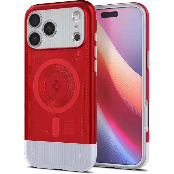 Spigen Classic C1 MagSafe kryt iPhone 17 Pro ruby - Puzdra - Hlavný obrázok