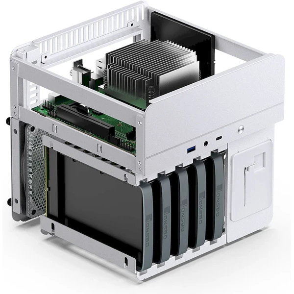 Jonsbo N2 Mini-ITX biela - Počítačové skrine - Obrázok VKUD000K01