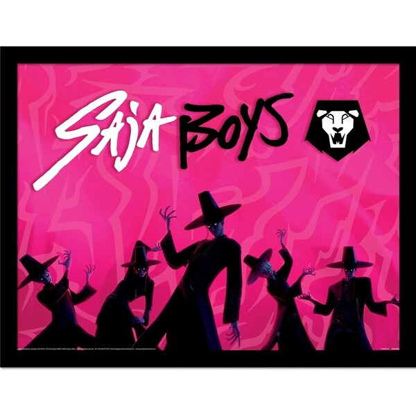 E-shop Rámovaný obraz Pyramída International K-Pop Demon Hunters - Idol