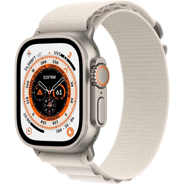 Apple Watch Ultra 49mm titánová (Ďalšia) - Inteligentné hodinky - Hlavný obrázok