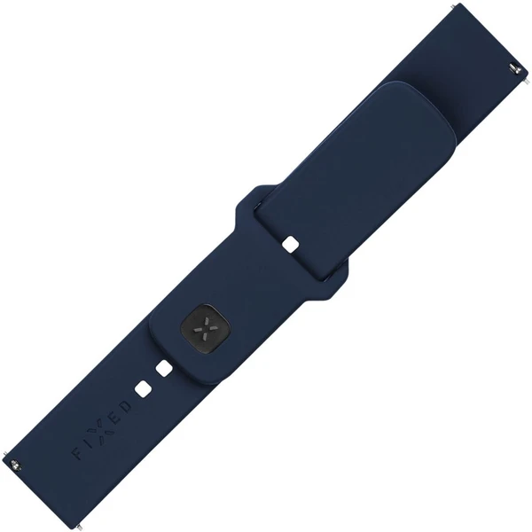 Set silikónových remienkov FIXED Silicone Sporty Strap s Quick Release 22mm pre smartwatch, modrý - Remienky - Obrázok VLM2000O01