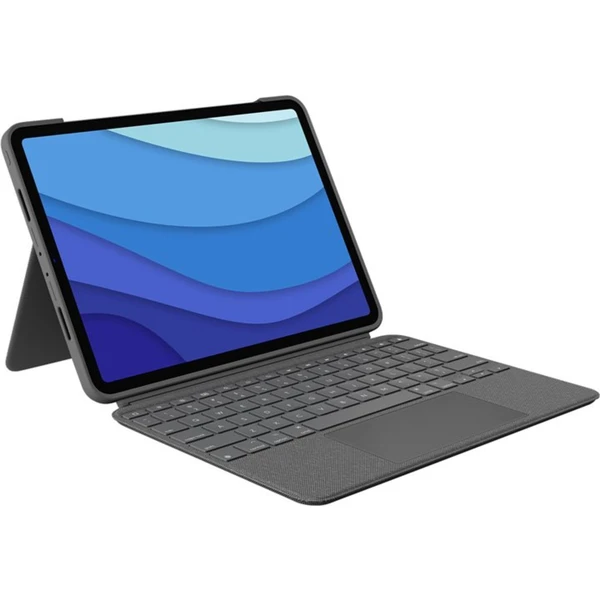 Logitech Combo Touch púzdro s CZ/SK klávesnicou iPad Pro 12.9' (5./6. generácie) šedé - Puzdra s klávesnicou - Hlavný obrázok