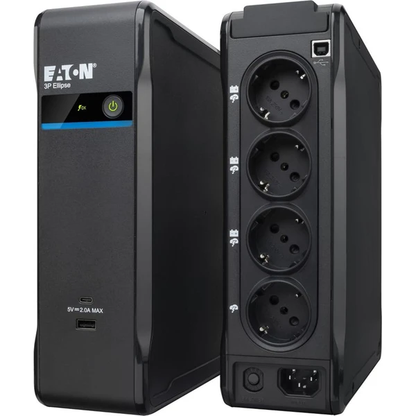 Eaton 3P Ellipse UPS DIN USB 700 VA (3P700UD) - Záložné zdroje - Obrázok VM5M000K01