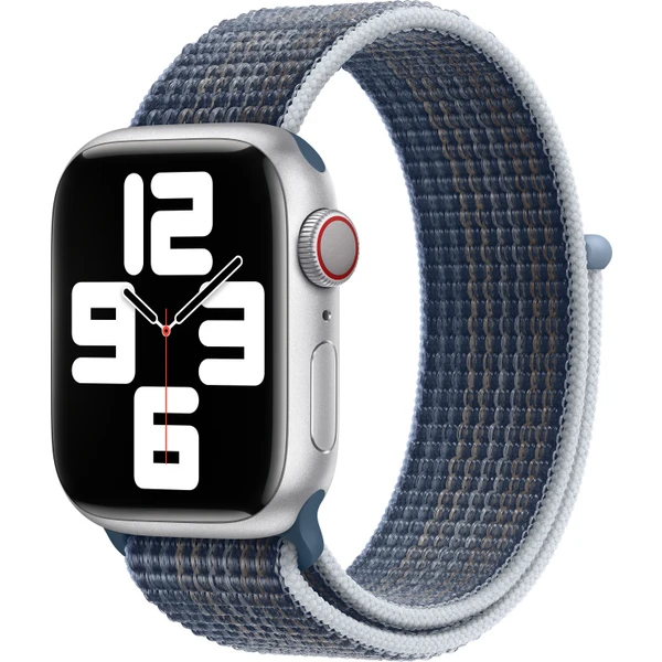 Apple Watch 41/40/38mm búrkovo modrý prevliekací športový remienok - Remienky - Hlavný obrázok
