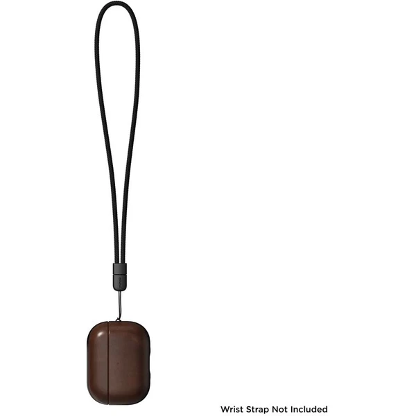 Nomad Modern Leather puzdro AirPods Pro 2. generácie tmavo hnedé - Puzdra - Obrázok VMH5000N01