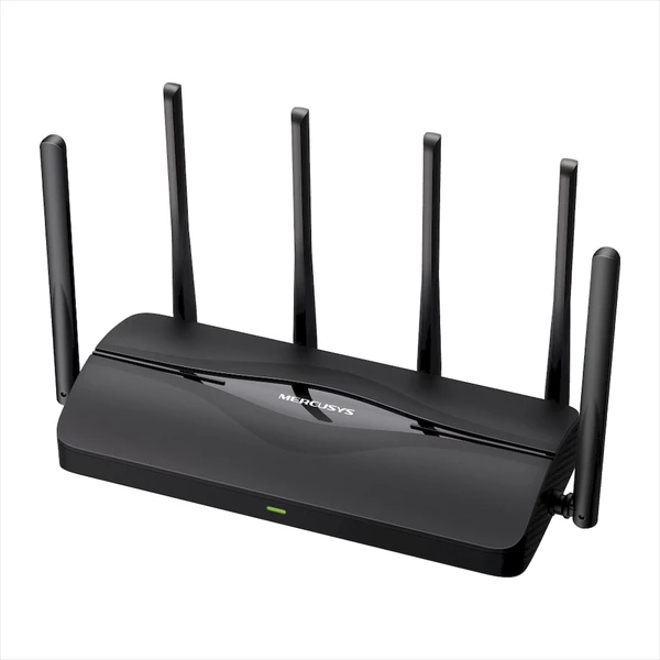Mercusys MR37BE Wi-Fi 7 router čierny - Wi-Fi routery - Hlavný obrázok