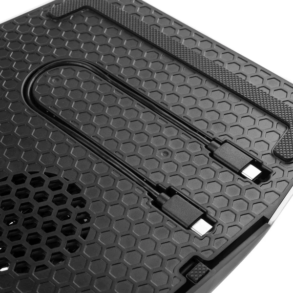 FIXED nabíjacia stanica s chladením pre PlayStation 5 a DualSense čierna - Dokovacie stanice - Obrázok VN1A700301