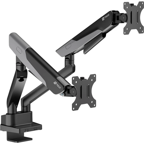 TIGO Falcon Dual držiak na dva monitory 17" - 35" čierna/sivá - Držiaky pre obrazovky - Hlavný obrázok