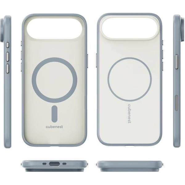 Cubenest Matte MagSafe kryt iPhone Air béžový - Puzdra - Obrázok VOBK000K01