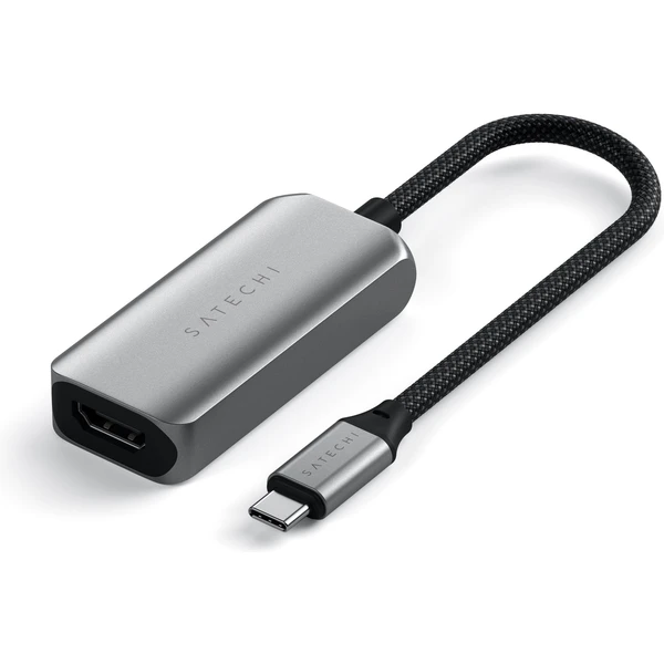 Satechi USB-C/HDMI 2.1 redukcia 8K vesmírne sivá - Káble a redukcie - Obrázok VOX5000O01