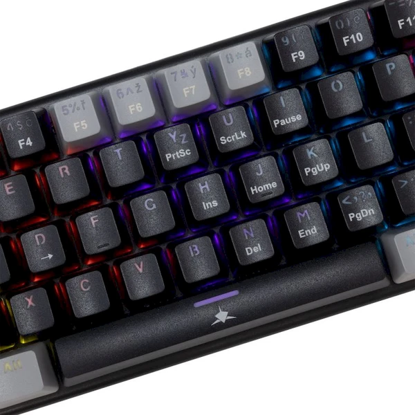 White Shark WAKIZASHI 2 Red (CZ/SK) čiernošedá - Klávesnice - Obrázok VPJI000K01