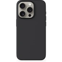 Epico Mag+ Silicone Case iPhone 15 Plus kompatibilný s MagSafe čierny - Puzdra