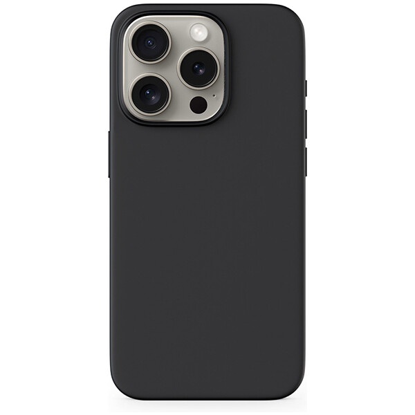 E-shop Epico Mag+ Silicone Case iPhone 15 Plus kompatibilný s MagSafe čierny