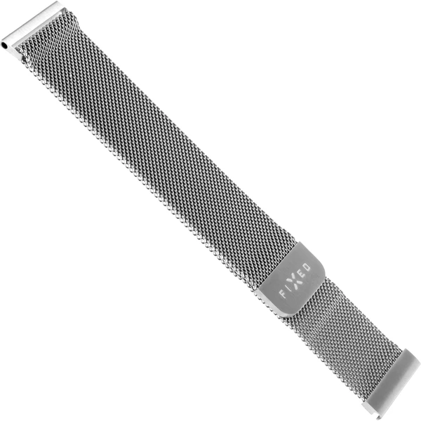 FIXED Mesh Strap sieťovaný nerezový remienok (20mm) strieborný - Remienky - Hlavný obrázok