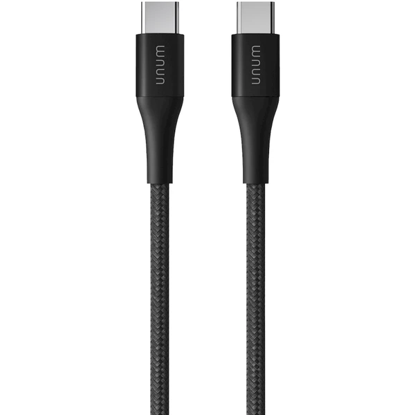 UNUM by Epico Aramid USB-C/USB-C kábel (240W) 1,2m, čierny - Káble a redukcie - Hlavný obrázok