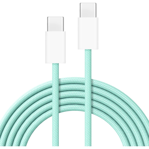 Cubenest zapletený USB-C/USB-C napájací kábel 60W 1m farebné 4ks - Káble a redukcie - Obrázok VRD5000O01