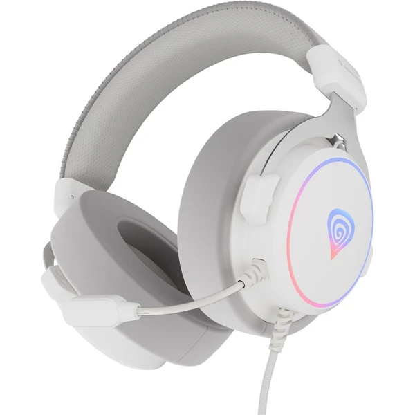 Genesis NEON 764 headset biely - Slúchadlá - Obrázok VRSE000K01