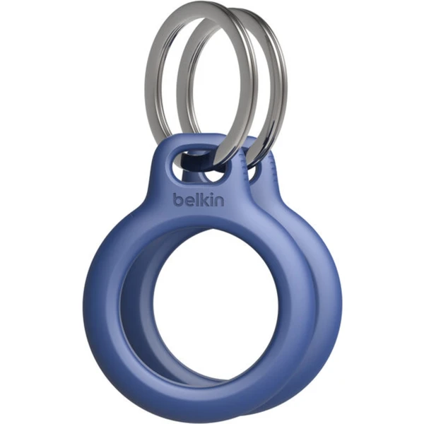 Belkin Secure holder púzdro na AirTag s krúžkom modrej (dual pack) - Puzdra - Hlavný obrázok